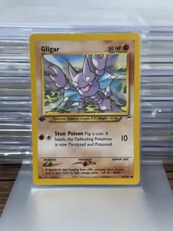 Gligar 67/105 1st Edition Neo Destiny Pokemon - Excellent/Near Mint Condition - Image 3