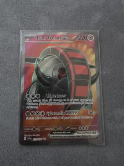 Pokemon TCG Iron Treads EX Scarlet Violet Base Set 233/198 Holo Ultra Rare NM - Image 1