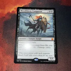 MTG Bloodthirsty Conqueror FDN NM - Image 1