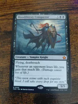 MTG - Bloodthirsty Conqueror - NM - Image 1