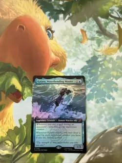 Katara, Waterbending Master | Foil Extended Art | MTG Avatar | 180 - Image 1