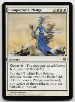 MTG Conqueror's Pledge R Zendikar 8 LP - Image 1
