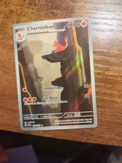Pokemon TCG Charmeleon Scarlet Violet-151 Illustration Rare Card 169/165 - Image 1