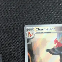 Pokemon TCG Charmeleon Illustration Rare Scarlet & Violet 151 Card #169/165 NM - Image 2