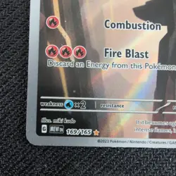 Pokemon TCG Charmeleon Illustration Rare Scarlet & Violet 151 Card #169/165 NM - Image 5