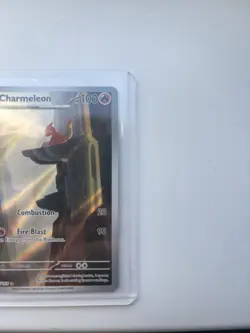 Pokemon TCG Charmeleon 169/165 English Scarlet Violet 151 Illustration Rare Card - Image 4
