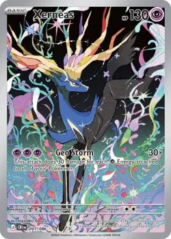 Pokemon • Xerneas • 091/086 • [IR] Illustration Rare • Chaos Rising • NM/M - Image 1