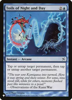 Toils of Night and Day Regular - The List MTG-NM - Image 1