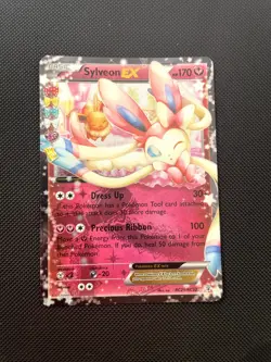 Sylveon EX Ultra Rare Generations: Radiant Collection RC21/RC32 LP - Image 1