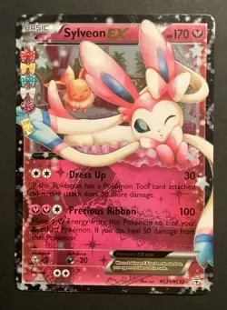 Pokemon Sylveon EX RC21/RC32 Generations Radiant Collection Ultra Rare Holo - Image 1