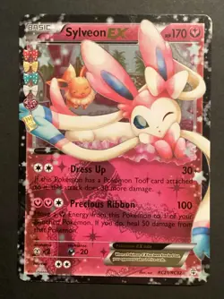 Pokemon Sylveon EX RC21/RC32 Generations Radiant Collection Ultra Rare Holo - Image 2