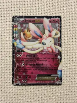 Sylveon EX RC21/RC32 Holo Card Near Mint, Radiant Collection, XY Generations - Image 1