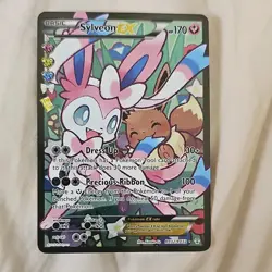 Sylveon EX RC21/RC32 Generations Radiant Collection Full Art Holo Ultra Rare - Image 1