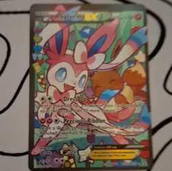 Pokemon TCG Sylveon EX Full Art RC21/RC32 Generations Radiant Collection - Image 1