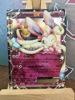 Pokemon Sylveon EX RC21/RC32 Ultra Rare Generations: Radiant Collection LP/NM - Image 1