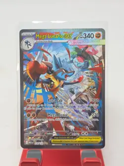 Mega Lucario EX 179/132 Special Illustration Rare Pokemon Mega Evolution NM/M - Image 1
