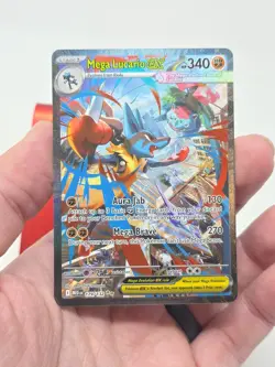 Mega Lucario EX 179/132 Special Illustration Rare Pokemon Mega Evolution NM/M - Image 3