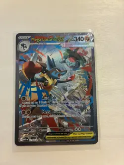 Mega Lucario ex 179/132 Special Illustration Rare Mega Evolution Pokemon NM - Image 1