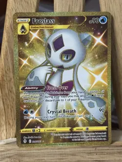 Froslass (Secret) 226/203 Pokemon TCG SWSH07: Evolving Skies Holo NEAR MINT NM - Image 1