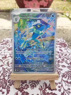 Frogadier 089/086 Holo Illustration Rare Chaos Rising Pokemon Near Mint - Image 1