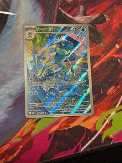 Frogadier Holo Illustration Rare ME04: Chaos Rising 089/086 NM - Image 1