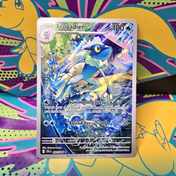Pokemon TCG Frogadier 089/086 Illustration Rare Holo English 100HP - Image 1