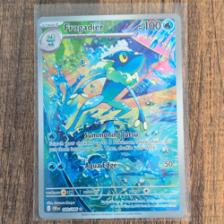 Frogadier Illustration Rare Holo 089/086 Pokemon TCG Chaos Rising English - Image 1