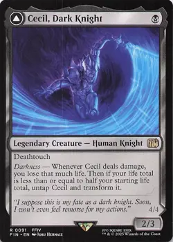 Cecil, Dark Knight Final Fantasy Regular - Image 1