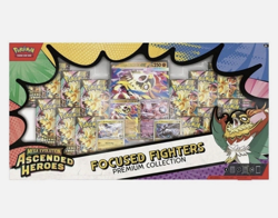 Pokemon TCG Ascended Heroes Focused Fighters Premium Collection Promo Box - Image 1