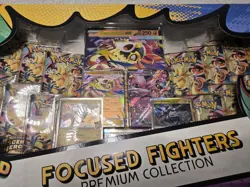 Pokemon TCG Ascended Heroes Focused Fighters Premium Collection PromoBox In Hand - Image 2