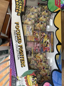 4 Pokemon TCG Mega Evolution Ascended Heroes Focused Fighters Premium Collection - Image 1