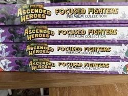 4 Pokemon TCG Mega Evolution Ascended Heroes Focused Fighters Premium Collection - Image 2
