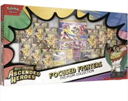 2x Pokemon TCG: Ascended Heroes Focused Fighters Premium Collection 28 Packs - Image 1