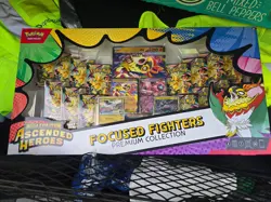 Pokemon TCG Ascended Heroes Focused Fighters Premium Collection Box Booster 2017 - Image 1