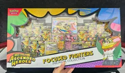 Pokemon Ascended Heroes Focused Fighters Premium Collection Sam's Club FREE SHIP - Image 1