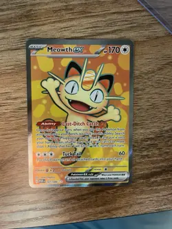 Pokemon Meowth ex 107/088 Perfect Order Ultra Rare Holo English 170HP - Image 3