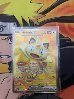 Meowth ex 107/088 - Ultra Rare - Pokemon Perfect Order - NM - Image 1