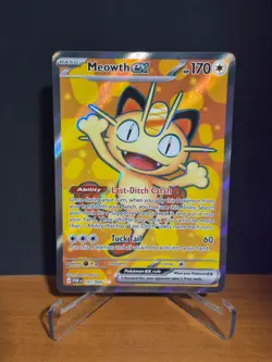 Meowth EX - Ultra Rare - Perfect Order 107/088 - NM - Pokemon Card - Image 1