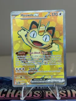Pokemon Perfect Order Meowth Ex Ultra Rare 107/088 - NM Near Mint - Image 1