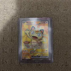 Meowth ex 107/088 Ultra Rare Perfect Order Pokemon NM - Image 1