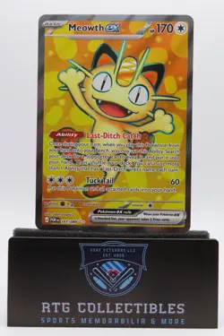 Meowth ex 107/088 (Pokemon TCG) Mega Evolution Perfect Order Ultra Rare - Image 1