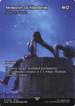 Memories of Nibelheim (Showcase) Final Fantasy: Through the Ages Regular - Image 1