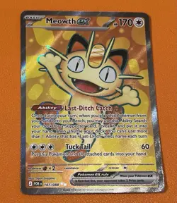 Pokemon TCG - Meowth Ex 107/088 - Ultra Rare Perfect Order - Image 1