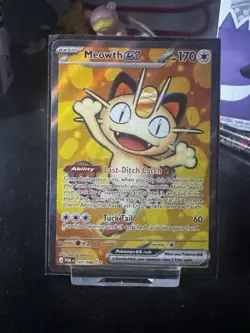 Pokemon Meowth ex Ultra Rare Perfect Order 107/088 English Near Mint - Image 2
