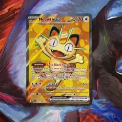 Pokemon TCG Meowth EX 107/088 Holo Ultra Rare Phantom Gate / Perfect Order NM - Image 1
