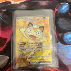 Pokemon TCG - Meowth Ex 107/088 - Ultra Rare Perfect Order - Image 1