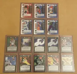 Dragon Ball Z Panini TCG Premiere Series Lot Of 16 Different Promo Cards - Image 1