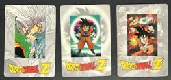 VTG Dragon Ball Z Carddass Style Prism Holo Card Lot – 3 Cards - Image 2