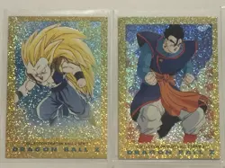 Dragon Ball Z 1989 Series 3 Bird Studio - GOLD - (Lot of 15 cards, 2 Holo/Prism) - Image 2