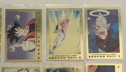 Dragon Ball Z 1989 Series 3 Bird Studio - GOLD - (Lot of 15 cards, 2 Holo/Prism) - Image 3
